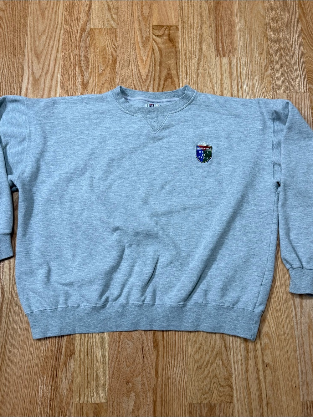 Vintage World Golf Hall of Fame Crewneck Sweatshirt Men Size XL The Game